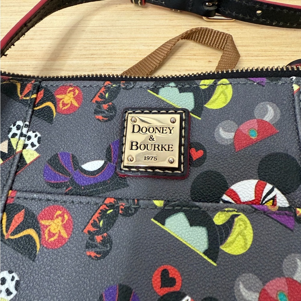 Dooney & Bourke Colorful Villains Mickey Ears Crossbody Bag - Picture 2 of 8